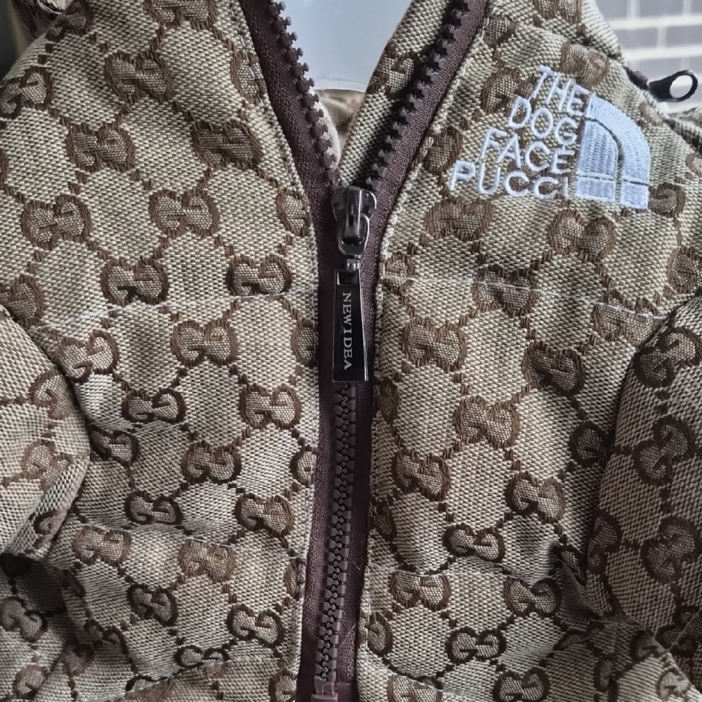 Gucci Brown Dog Jacket